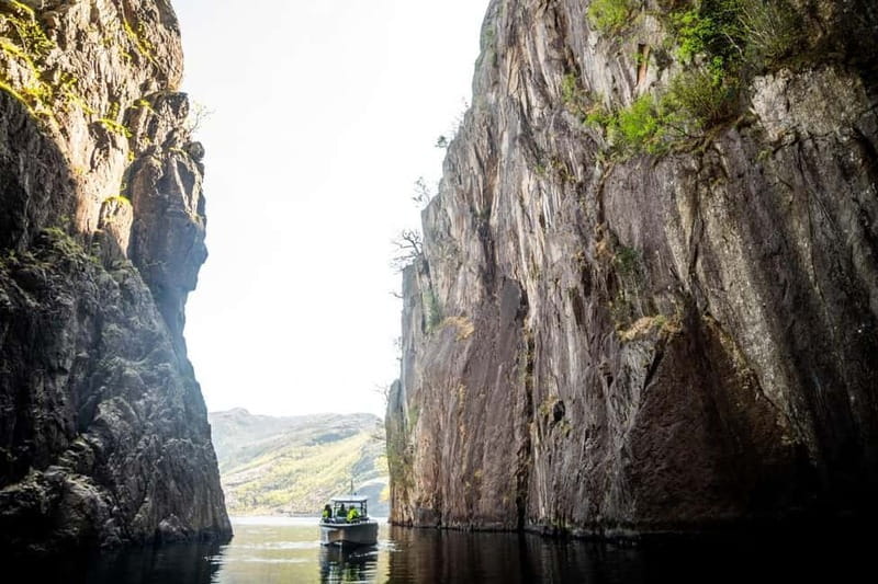 Stavanger: Guided Lysefjord Cruise to Pulpit Rock - Whiskey Falls and a splash of fun