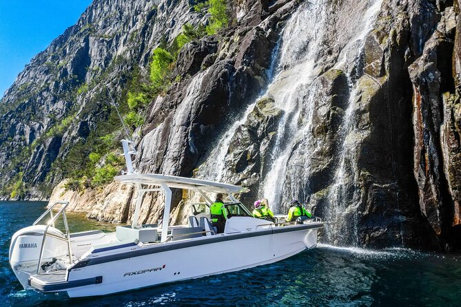 Stavanger: Guided Lysefjord Safari on Speedboat - Key things to know before booking