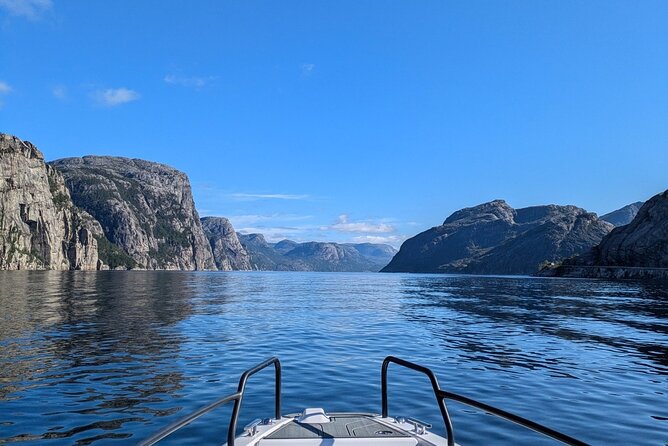 Stavanger: Guided Lysefjord Safari on Speedboat - Comfort, safety, and the feel of the ride
