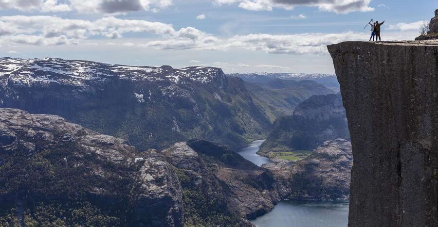 Stavanger: Preikestolen Classic Hike and Side Trail - The uphill walk takes about two and a half hours