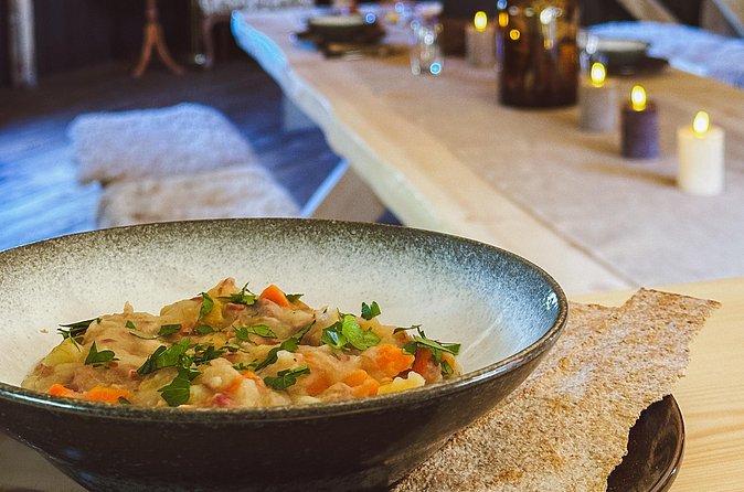 Taste of the Fjord Guided Food Tasting Experience in Flåm - The apple garden and fjord views