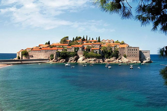 Ticket Tour: Kotor Bay Cable Car, Budva, Sveti Stefan - Mogren Fortress supplies the big Budva view