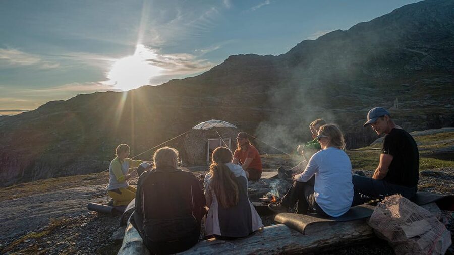 Trolltunga: Trolltunga Sunset Glamping - The hike to camp, with the best views ahead