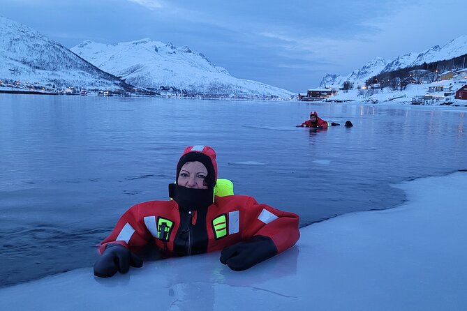 Tromso Arctic Fjord Floating - Learning to float, relax, and stay safe