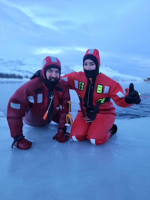 Tromsø: Arctic Fjord Floating in Survival Suit - Floating in Kaldfjord for about 45 minutes