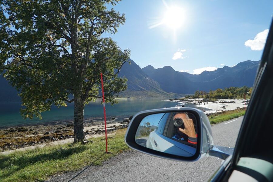Tromsø: Fjord Sightseeing in a Tesla X Luxury Electric Car - Kaldfjord, where the mountains begin to close in