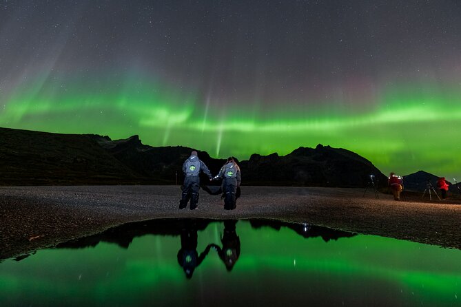 Tromsø Fjordland Aurora Chase Northern Lights by the Arctic Sea - The campfire, corn, and long wait