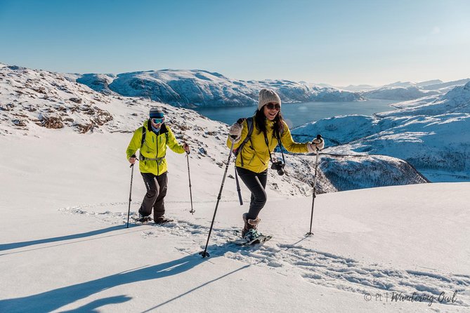 Tromso Snowshoeing - Valley, Fjord Views, Wildlife, Meal & Pickup - A route shaped by Arctic conditions