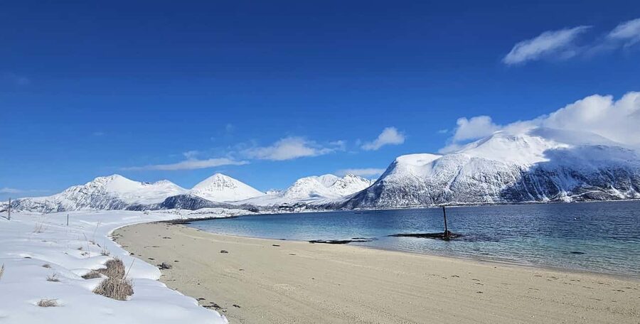 Tromsø: Sommerøya and Kvaløya Arctic Fjords Tour with Lunch - The long ride to Sommarøy is part of the experience