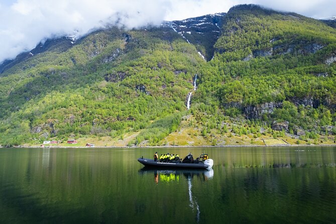 Ulvik scenic RIB adventure to Osafjord a Hardangerfjord branch - Osafjord and its roadless settlements