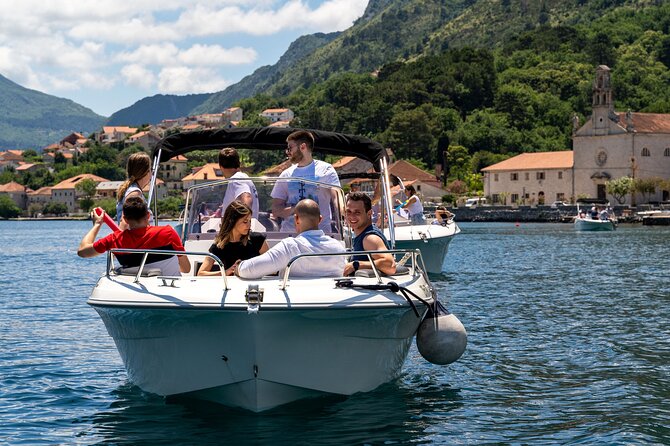 VIP Private Charter: Blue Cave & Lady of the Rocks (Flexible) - Through Verige and into the submarine tunnels
