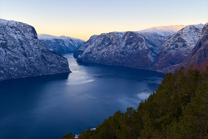 Winter Fjord Tour to Nærøyfjord, Flam and Stegastein from Bergen - Dale brings an early coffee stop